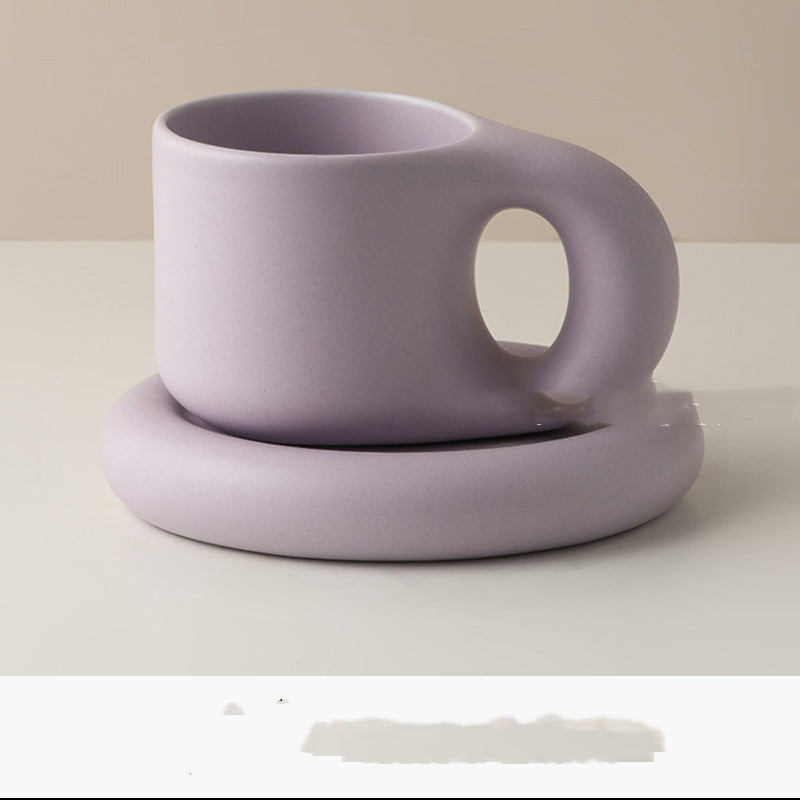 Minimalist Ceramic Mug Fat Mug Set