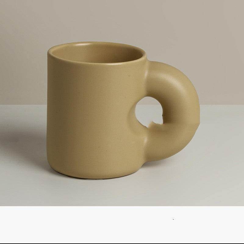 Minimalist Ceramic Mug Fat Mug Set