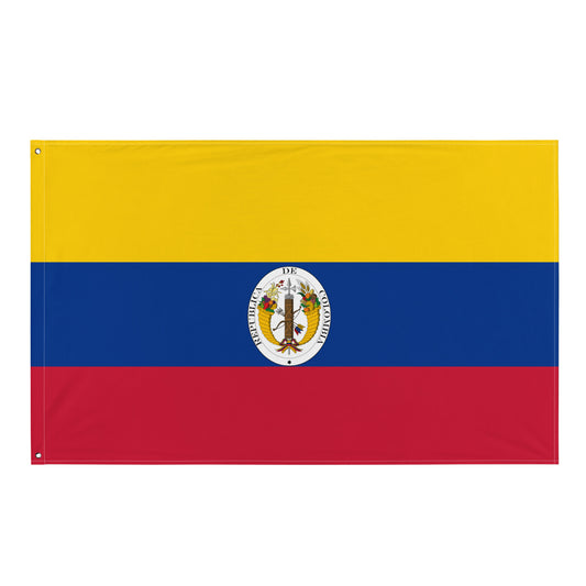 Flag of Gran Colombia seal