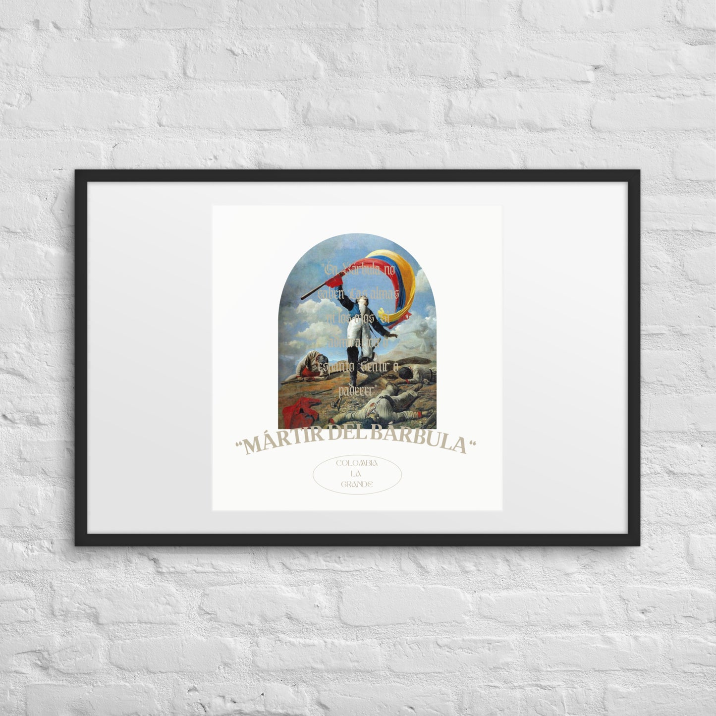 Atanasio Girardot Framed poster